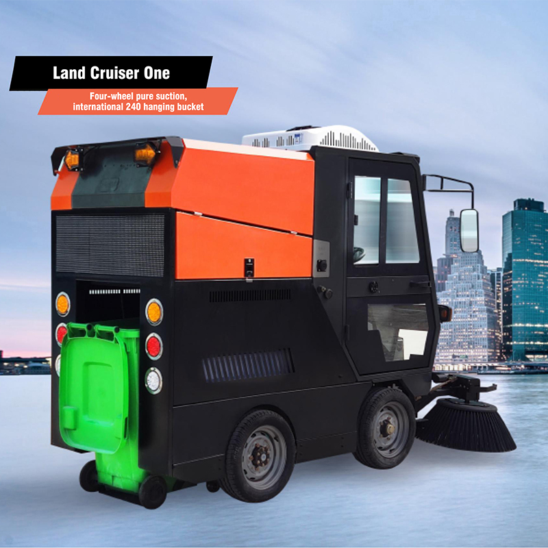 Land Cruiser No. 1 Electric Ride-On Sweeper